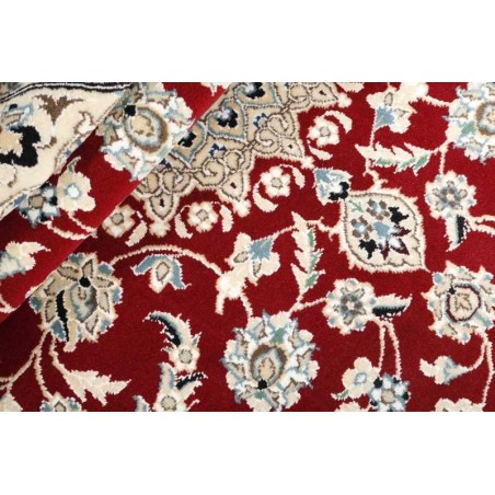 tappeto persia nain fine con seta cm.91x135 1