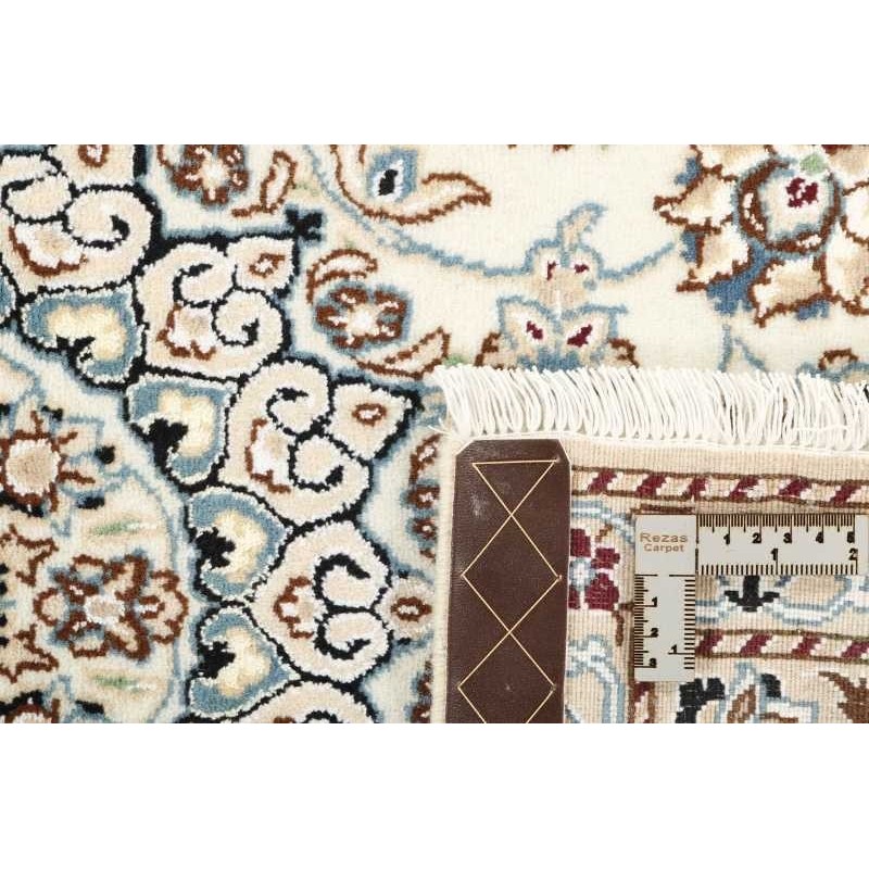 tappeto persia nain fine con seta cm.86x140 0