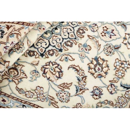tappeto persia nain fine con seta cm.86x140 1