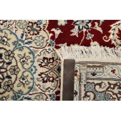 tappeto persia nain fine con seta cm 87x139 2