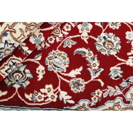 tappeto persia nain fine con seta cm.87x135 1