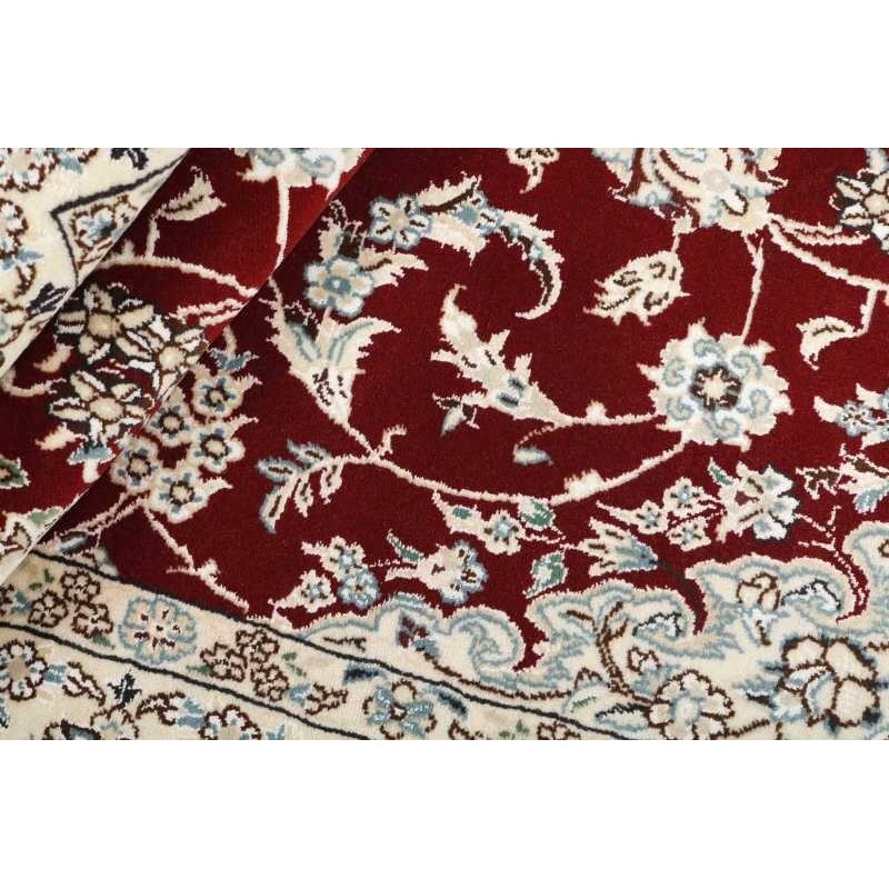 tappeto persia nain fine con seta cm.143x223 1