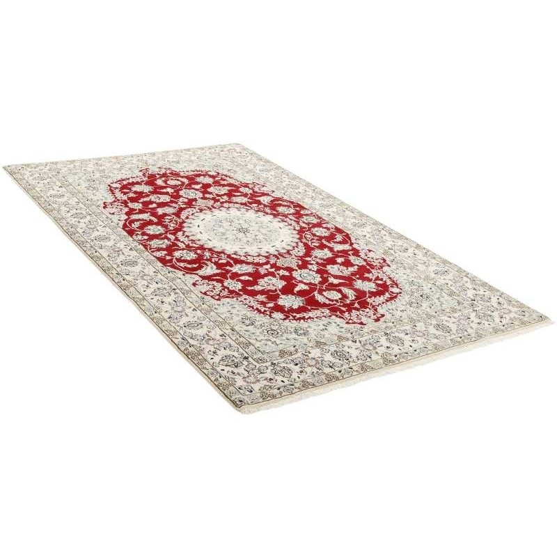 tappeto persia nain fine con seta cm 148x244 3