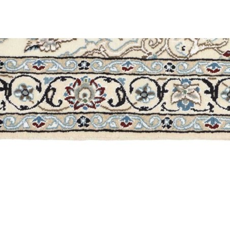 tappeto persia nain fine con seta cm 118x182 2