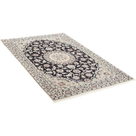 tappeto persia nain fine con seta cm 119x180 3