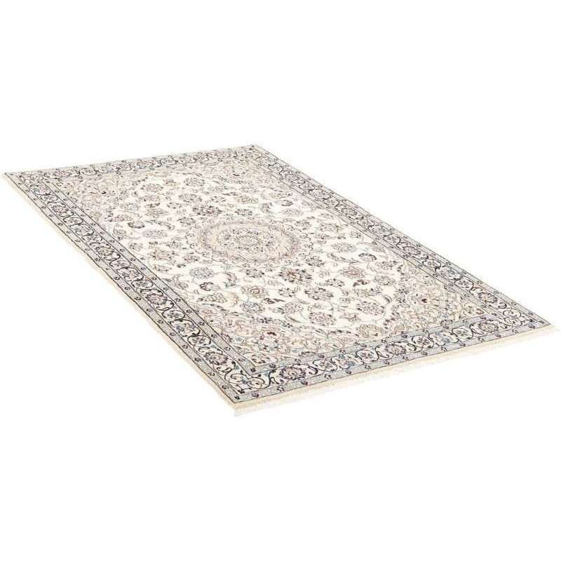 tappeto persia nain fine con seta cm 116x181 3