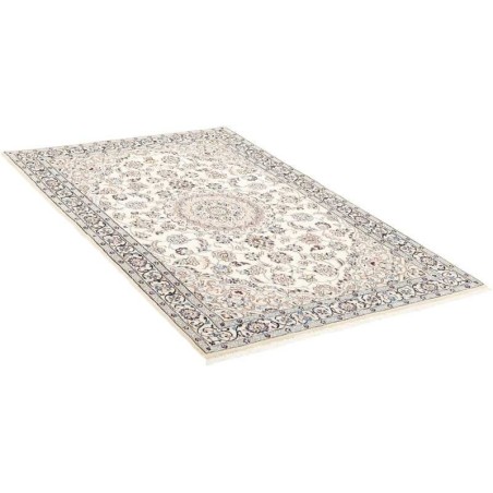 tappeto persia nain fine con seta cm 116x181 3