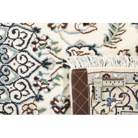 tappeto persia nain fine con seta cm.115x175 0