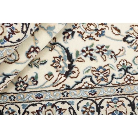 tappeto persia nain fine con seta cm.115x175 1