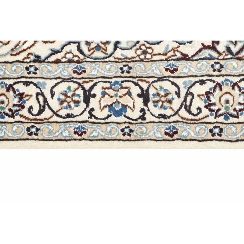 tappeto persia nain fine con seta cm 115x175 2