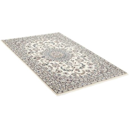 tappeto persia nain fine con seta cm 115x175 3