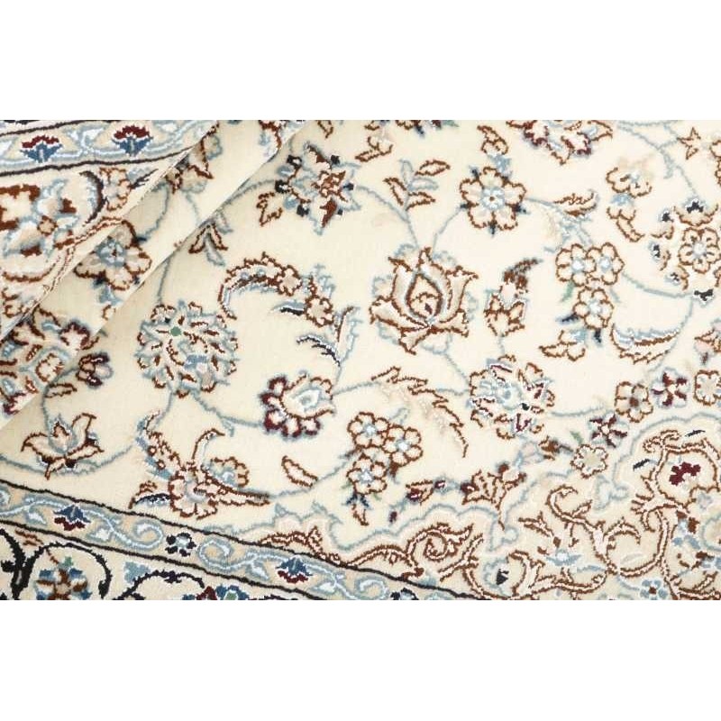 tappeto persia nain fine con seta cm.115x177 1