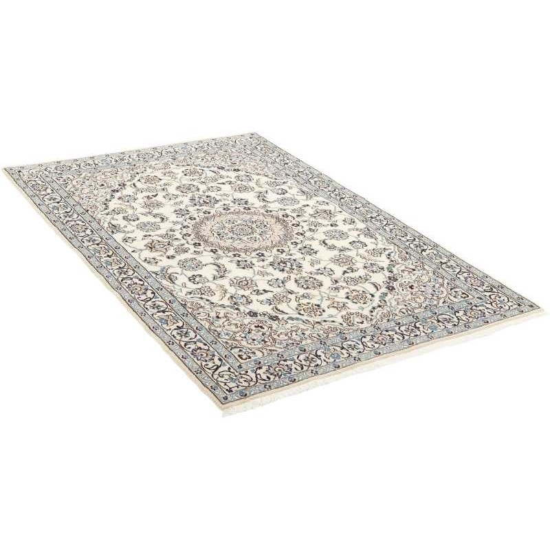 tappeto persia nain fine con seta cm 118x179 3
