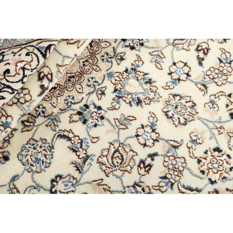 tappeto persia nain fine con seta cm.115x174 1
