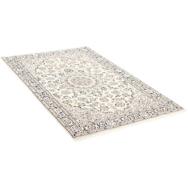tappeto persia nain fine con seta cm 115x174 3