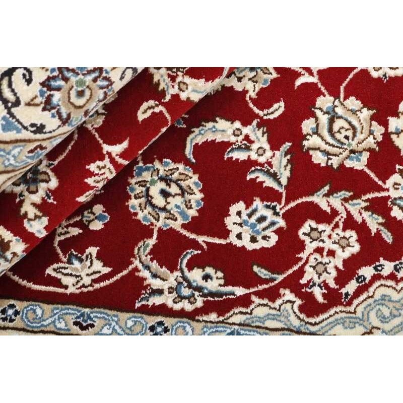 tappeto persia nain fine con seta cm.115x181 1