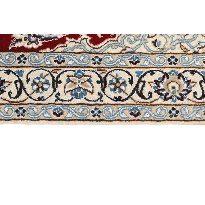 tappeto persia nain fine con seta cm 115x181 2