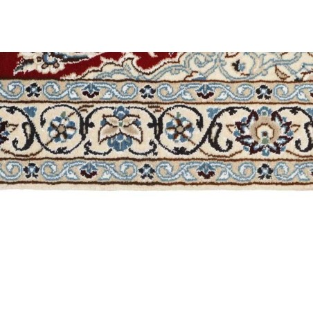 tappeto persia nain fine con seta cm 115x181 2