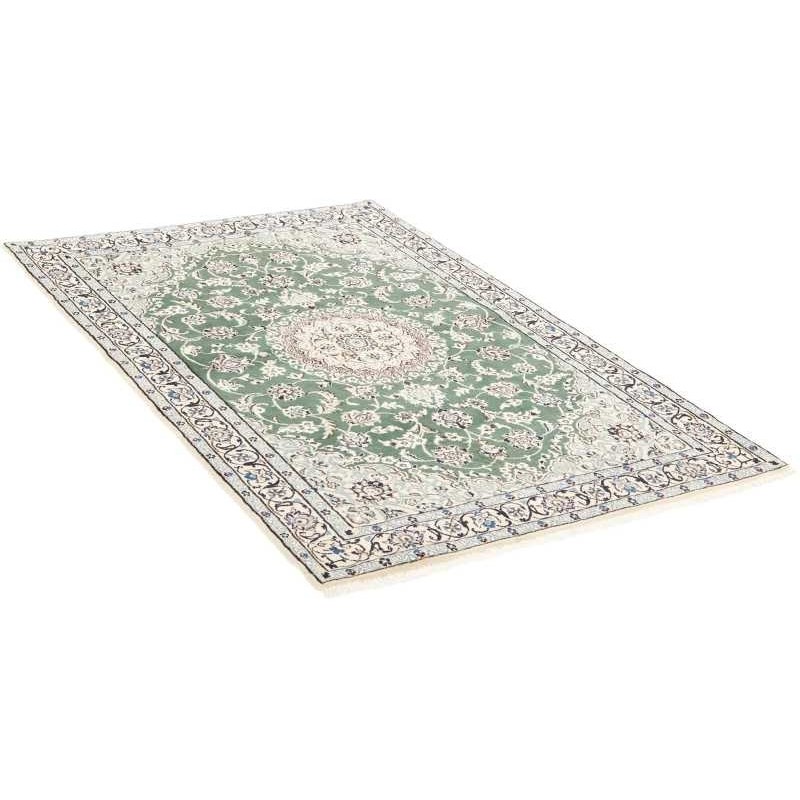 tappeto persia nain fine con seta cm 114x177 3