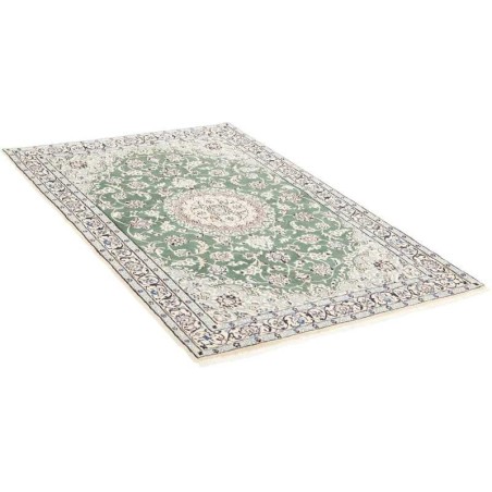 tappeto persia nain fine con seta cm 114x177 3