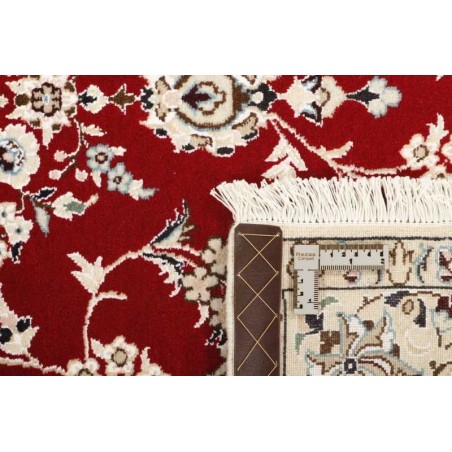 tappeto persia nain fine con seta cm.135x209 0