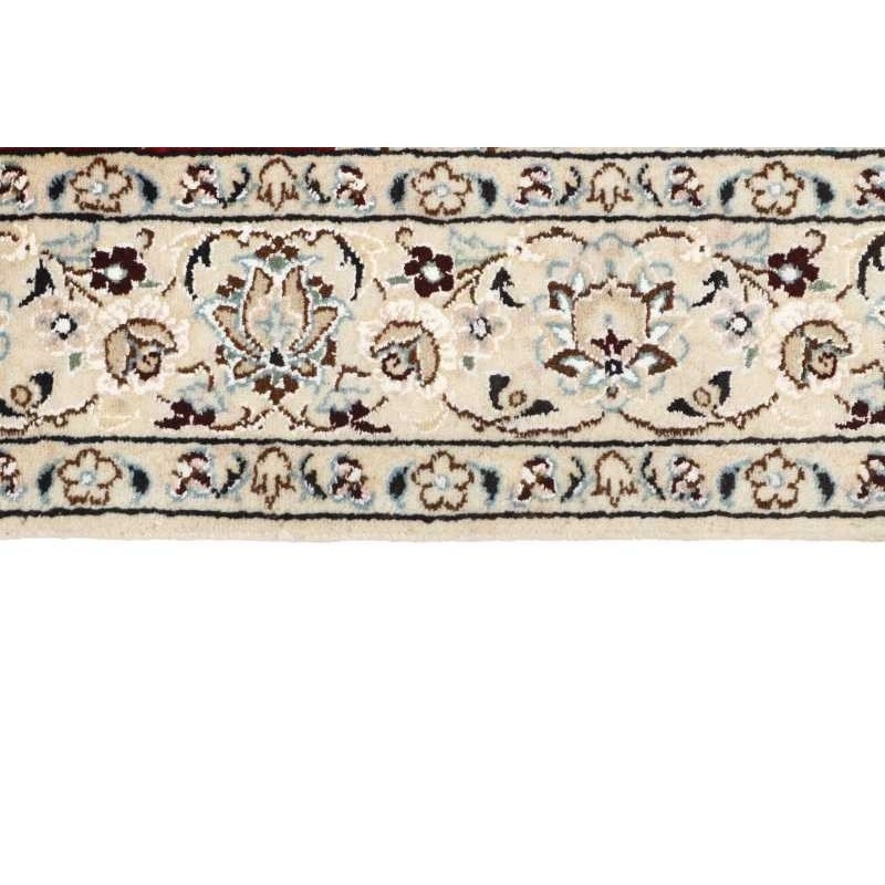 tappeto persia nain fine con seta cm 135x209 2