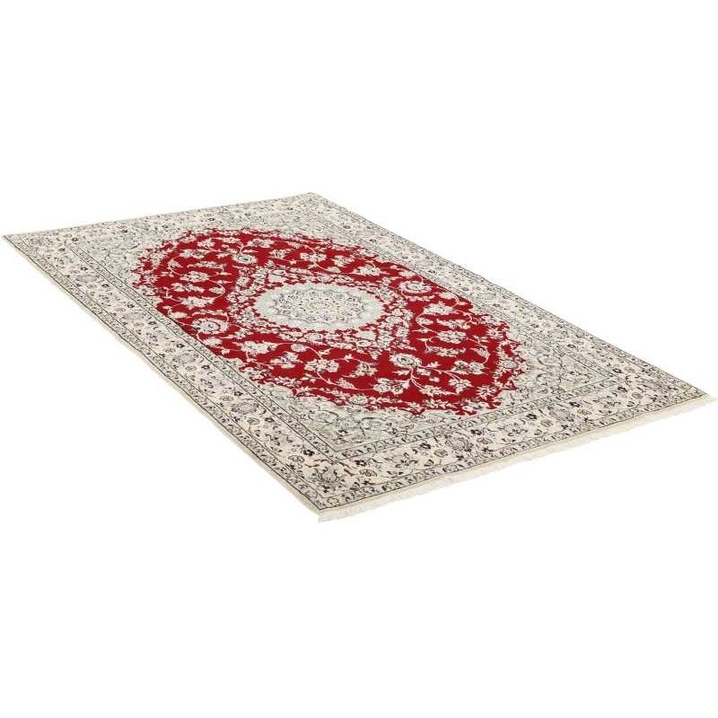 tappeto persia nain fine con seta cm 135x209 3