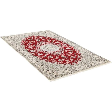 tappeto persia nain fine con seta cm 135x209 3