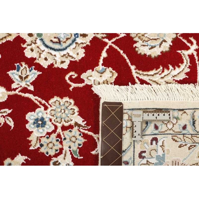 tappeto persia nain fine con seta cm.155x251 0