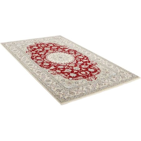 tappeto persia nain fine con seta cm 155x251 3