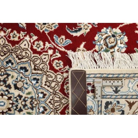 tappeto persia nain fine con seta cm.87x141 0