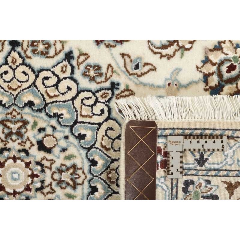 tappeto persia nain fine con seta cm.88x135 0