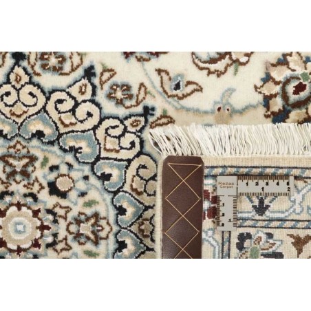 tappeto persia nain fine con seta cm.88x135 0