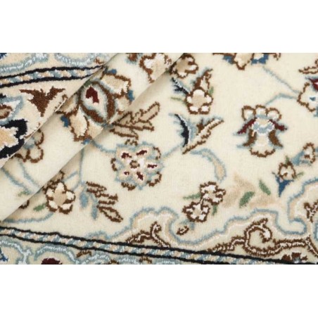 tappeto persia nain fine con seta cm.88x135 1