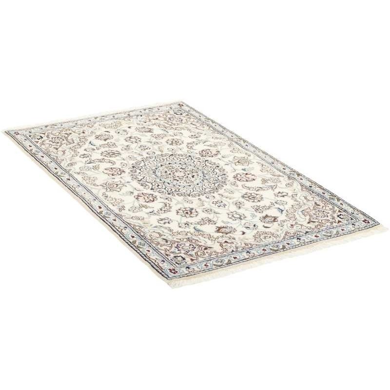 tappeto persia nain fine con seta cm 88x135 3