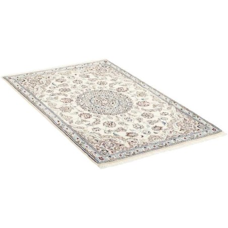 tappeto persia nain fine con seta cm 88x135 3