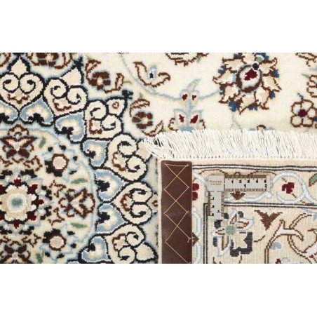 tappeto persia nain fine con seta cm.88x132 0