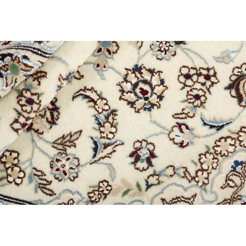 tappeto persia nain fine con seta cm.88x132 1
