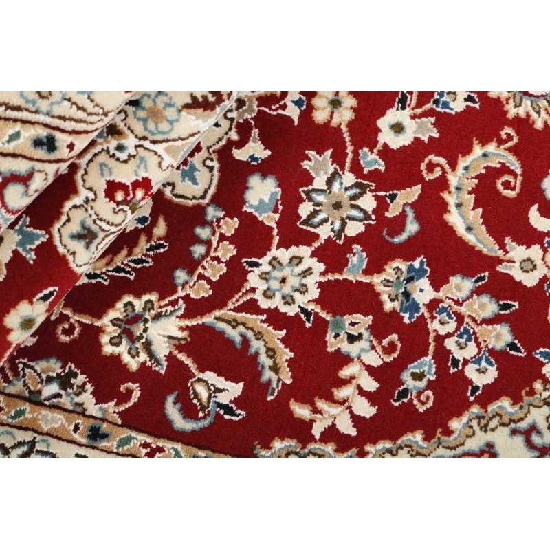 tappeto persia nain fine con seta cm.93x148 1