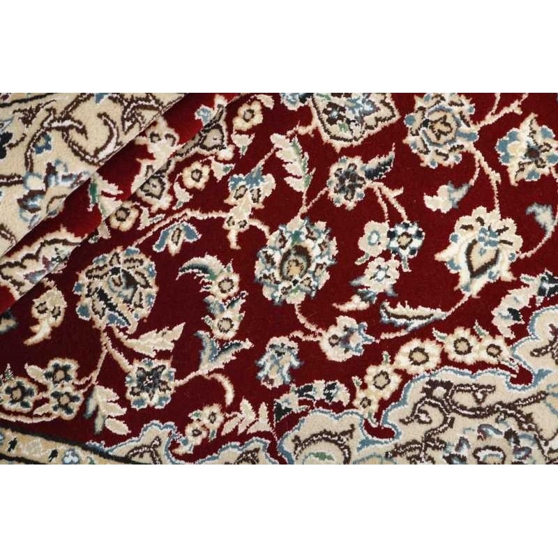 tappeto persia nain fine con seta cm.100x142 1