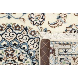 tappeto persia nain fine con seta cm 88x138 2