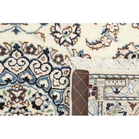 tappeto persia nain fine con seta cm.88x138 0