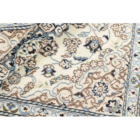 tappeto persia nain fine con seta cm.88x138 1