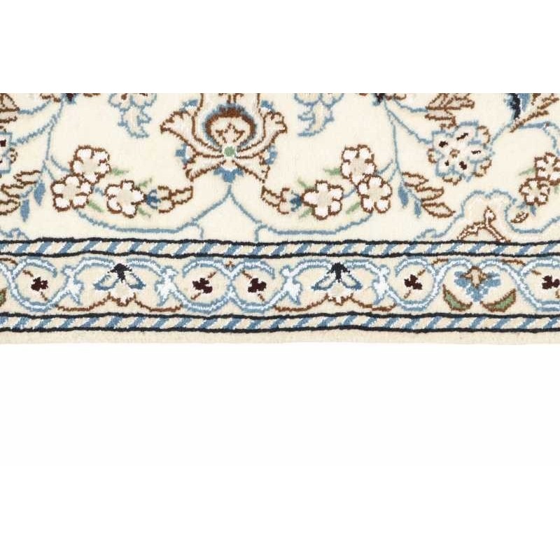 tappeto persia nain fine con seta cm 88x138 2
