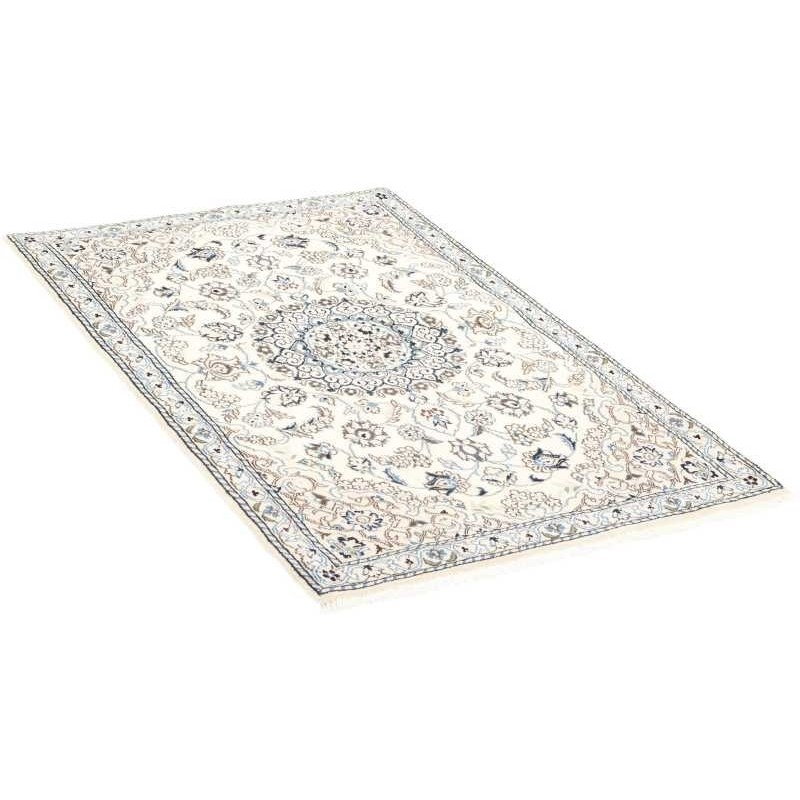 tappeto persia nain fine con seta cm 88x138 3