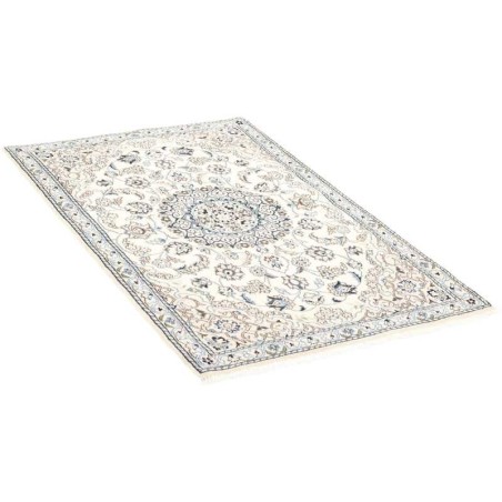 tappeto persia nain fine con seta cm 88x138 3