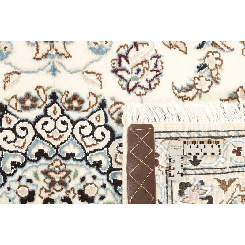 tappeto persia nain fine con seta cm.87x134 0