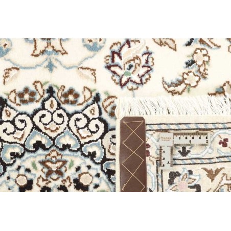 tappeto persia nain fine con seta cm.87x134 0