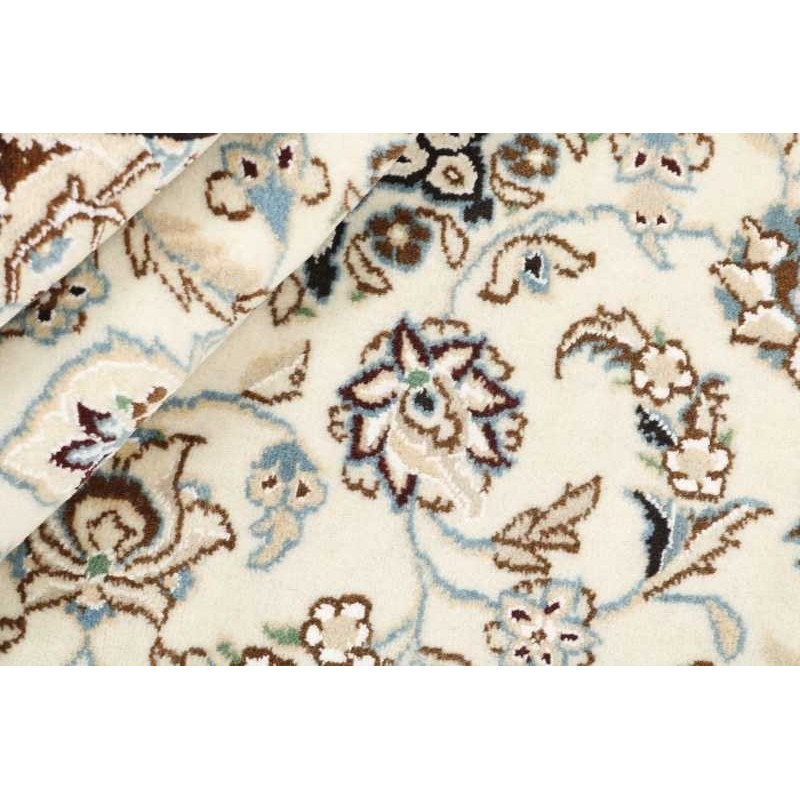 tappeto persia nain fine con seta cm.87x134 1