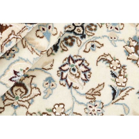 tappeto persia nain fine con seta cm.87x134 1